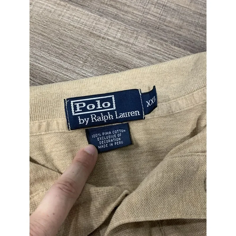 Polo Ralph Lauren short sleeve Men's Pima Cotton Polo‎ Size XXL